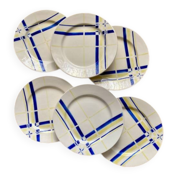 Assiette à dessert x6