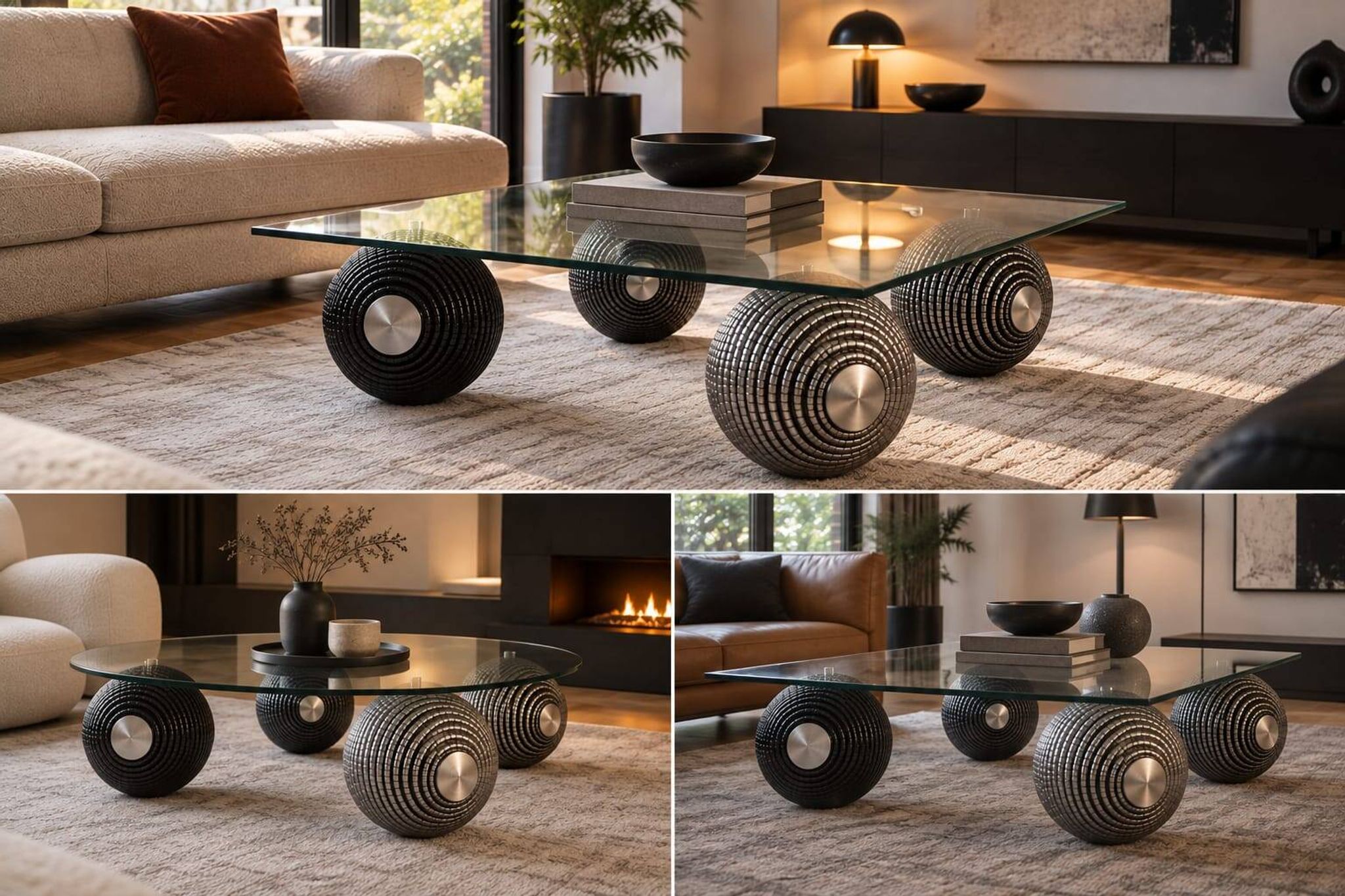 Artist coffee table - Fabrice Risser / Ultra-limited edition (c. 2004)