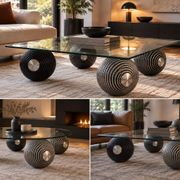 Artist coffee table - Fabrice Risser / Ultra-limited edition (c. 2004)