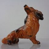 Porcelain Dachshund Figurine from Goebel, Germany, 1960s