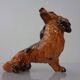 Porcelain Dachshund Figurine from Goebel, Germany, 1960s