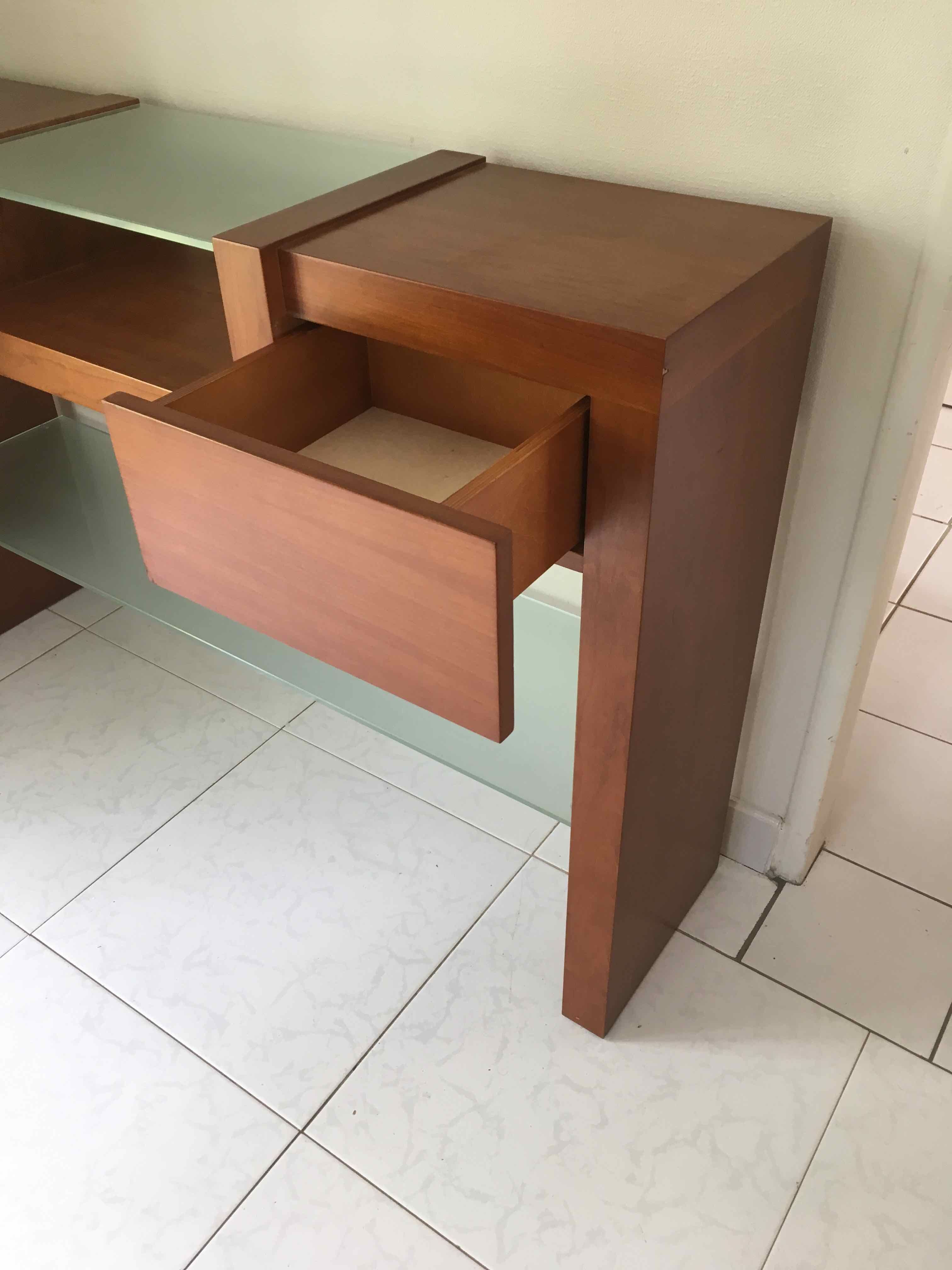 Console design teck Italie 1980
