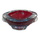 Two-tone crystal ashtray