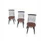 Set of 3 chairs "fanett" by Ilmari Tapiovaara