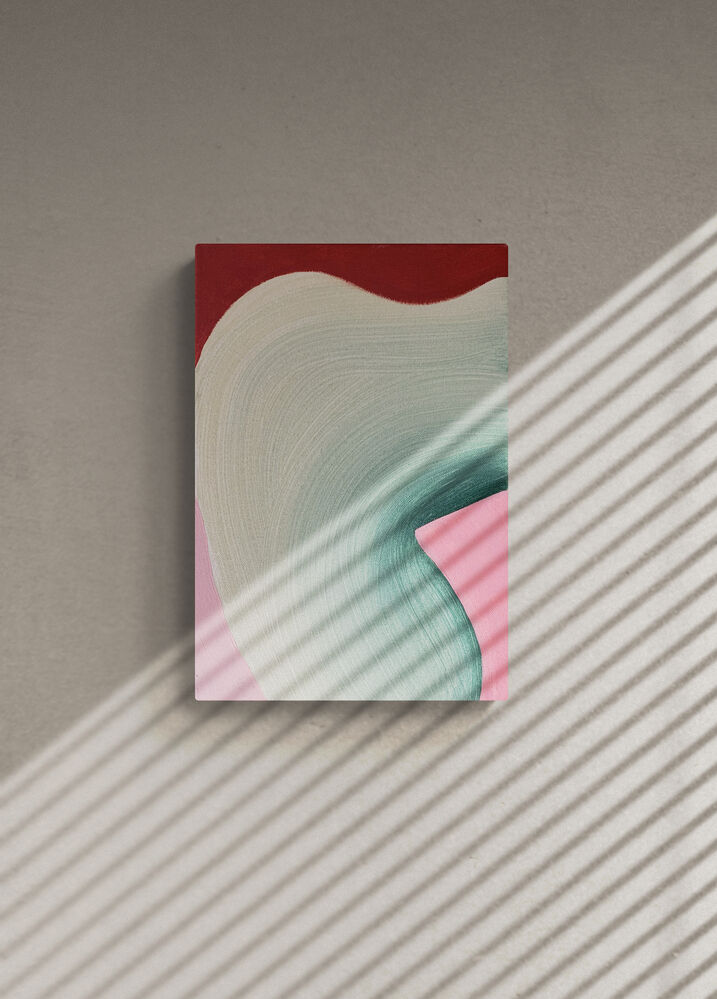 Body Language - Serie Face & Body - Acrylique sur toile 35x24cm