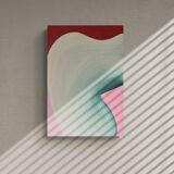 Body Language - Serie Face - Body - Acrylic on canvas 35x24cm