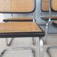 Lot of 6 cesca B32 chairs by Marcel Breuer