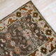 Handmade Indo-Mahal vintage rug 64cm x 97cm 1980s, 1B865