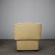 Czechoslovakian Art Deco stool from the 1930s with sprung seat, new upholstery