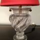 Petite lampe en verre