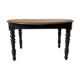 Round table black folding room