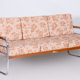 Vichr a Spol Century Sofa - 1930s Czechia - Beech and chrome