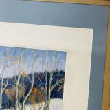 Pastel painting Roger Elger Franche Comté