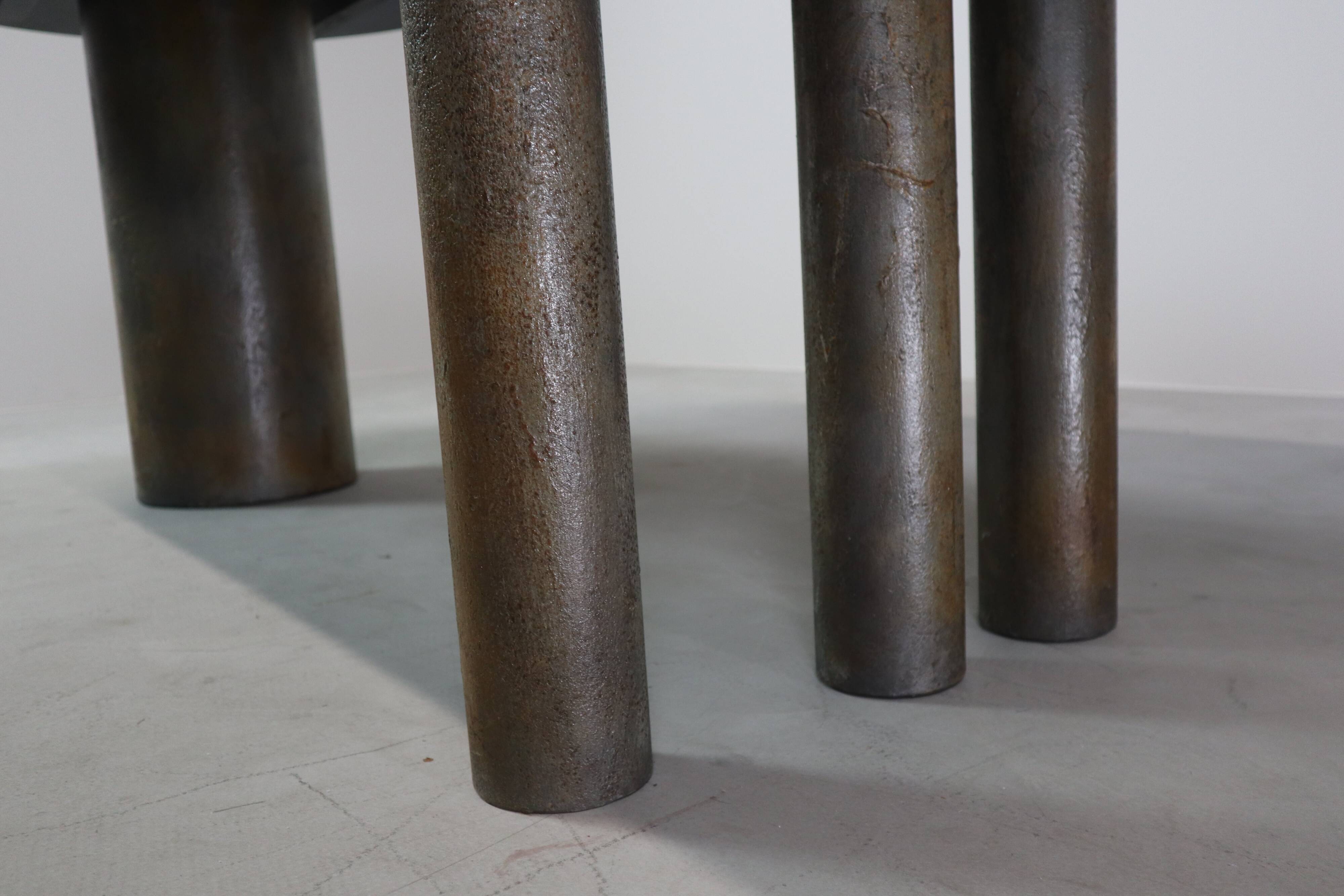 Postmodern dining table by Pia Manu, Belgium, ca. 1990