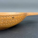 Carved wooden duck cup – Nordic folk art – 19th century