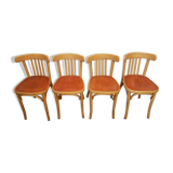 Series of 4 bistro chairs