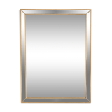 Bevelled golden mirror 115x86cm