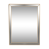 Miroir doré biseauté 115x86cm