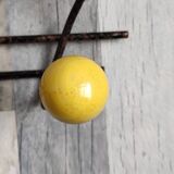 Vintage ball coat rack / colorful hook