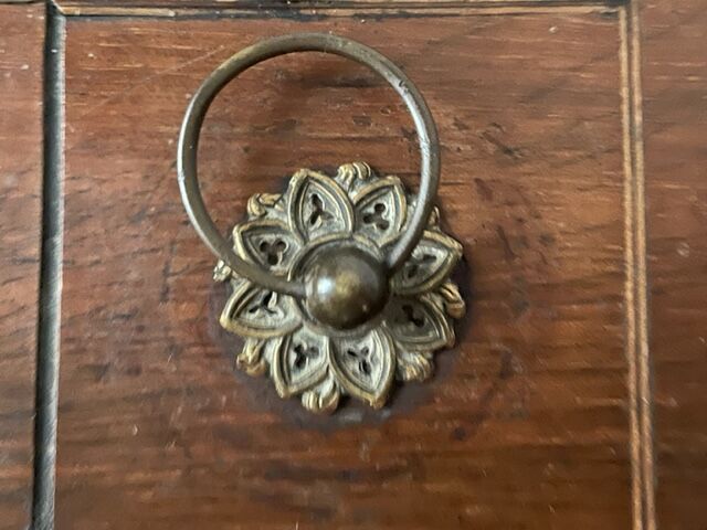 Boite à bijoux en bois de palissandre XIXème siècle