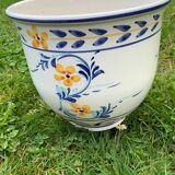 Cache pot artisanal vintage