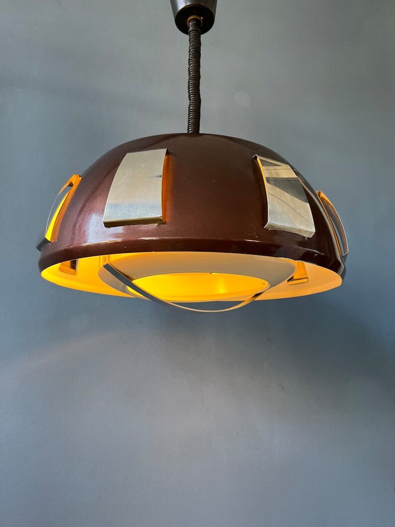 Vintage pendant lamp by Lakro Amstelveen