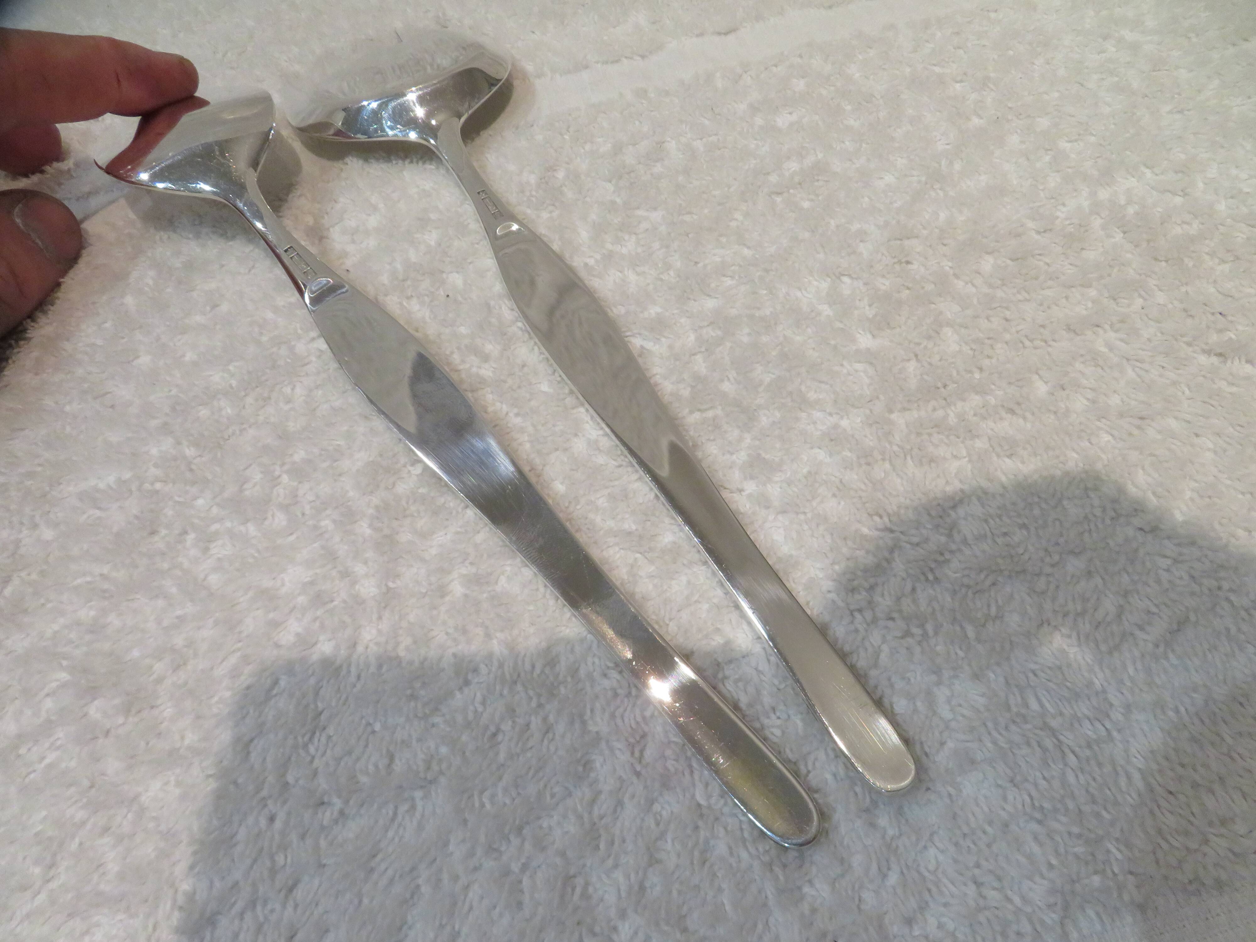 Christofle Duo 2-piece silver-plated fish serving set