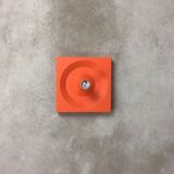 Apply orange 1970 Klaus Hempel for Kaiser lights