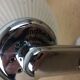 Paire d'appliques inda chrome et globe verre