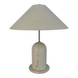 Italian Travertine Lamp, 1970s