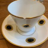 5 cups and saucers "Ithaque" Olivier Gagnère - Bernadaud Limoges
