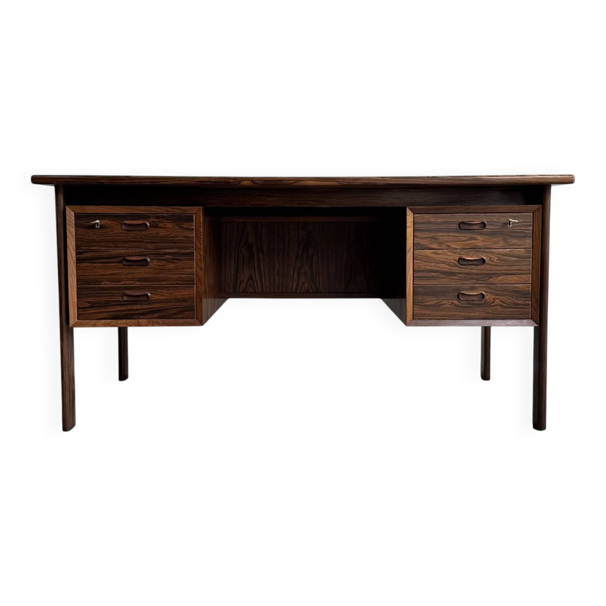 Vintage freestanding desk rosewood