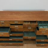 Craft furniture, drawer counter, oak