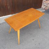 Table basse vintage pieds compas