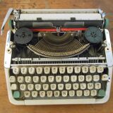 Typewriter Olympia 66, with cover