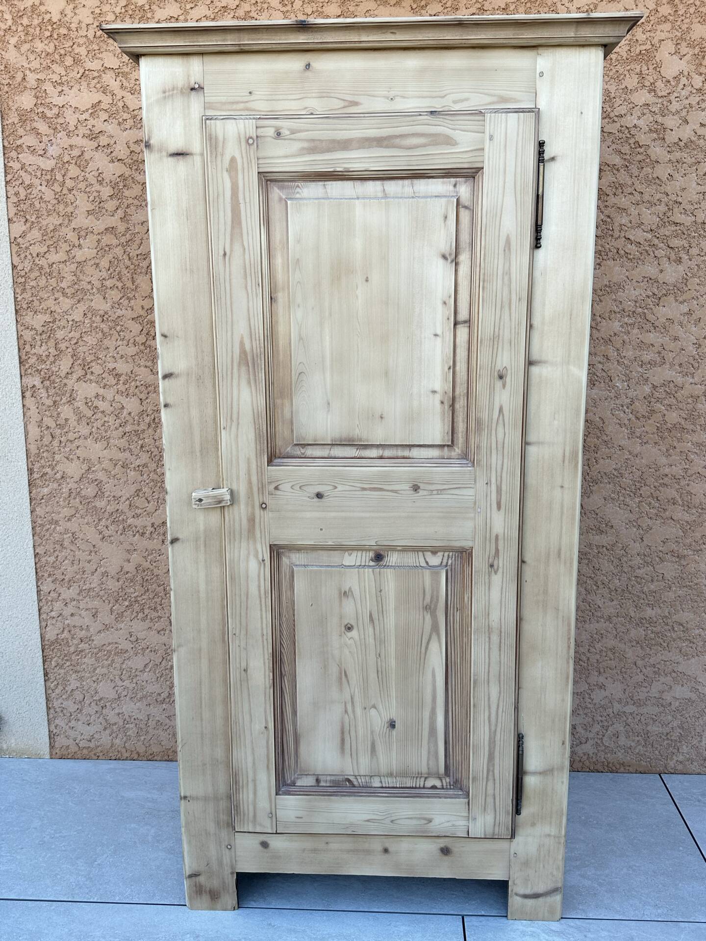Meuble bonnetier  Parisienne bois brut vintage 