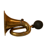 Old copper car pear horn