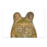 Cement toad pot cover