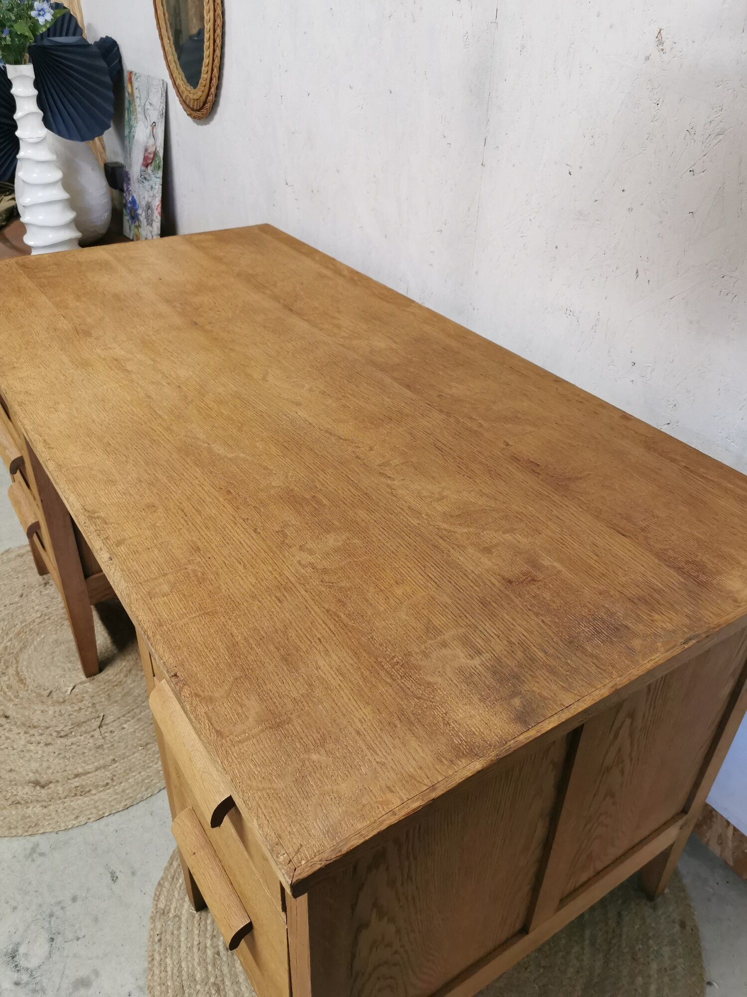 Wooden desk