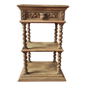 Ancienne console chêne