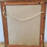 Ancient golden mirror - 48 x 38 cm