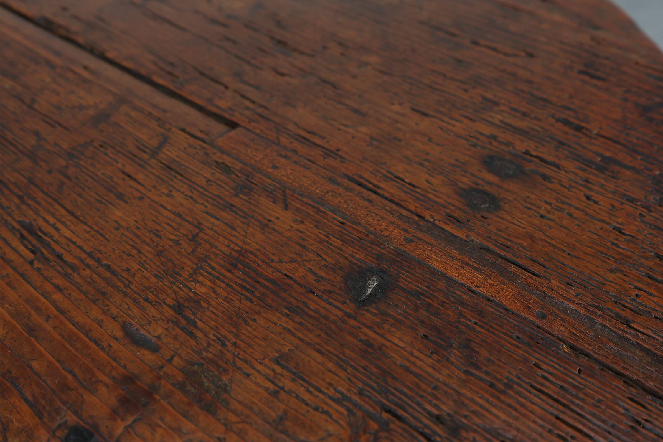Antique oak Tilt top side table, France ca. 1800