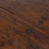 Antique oak Tilt top side table, France ca. 1800