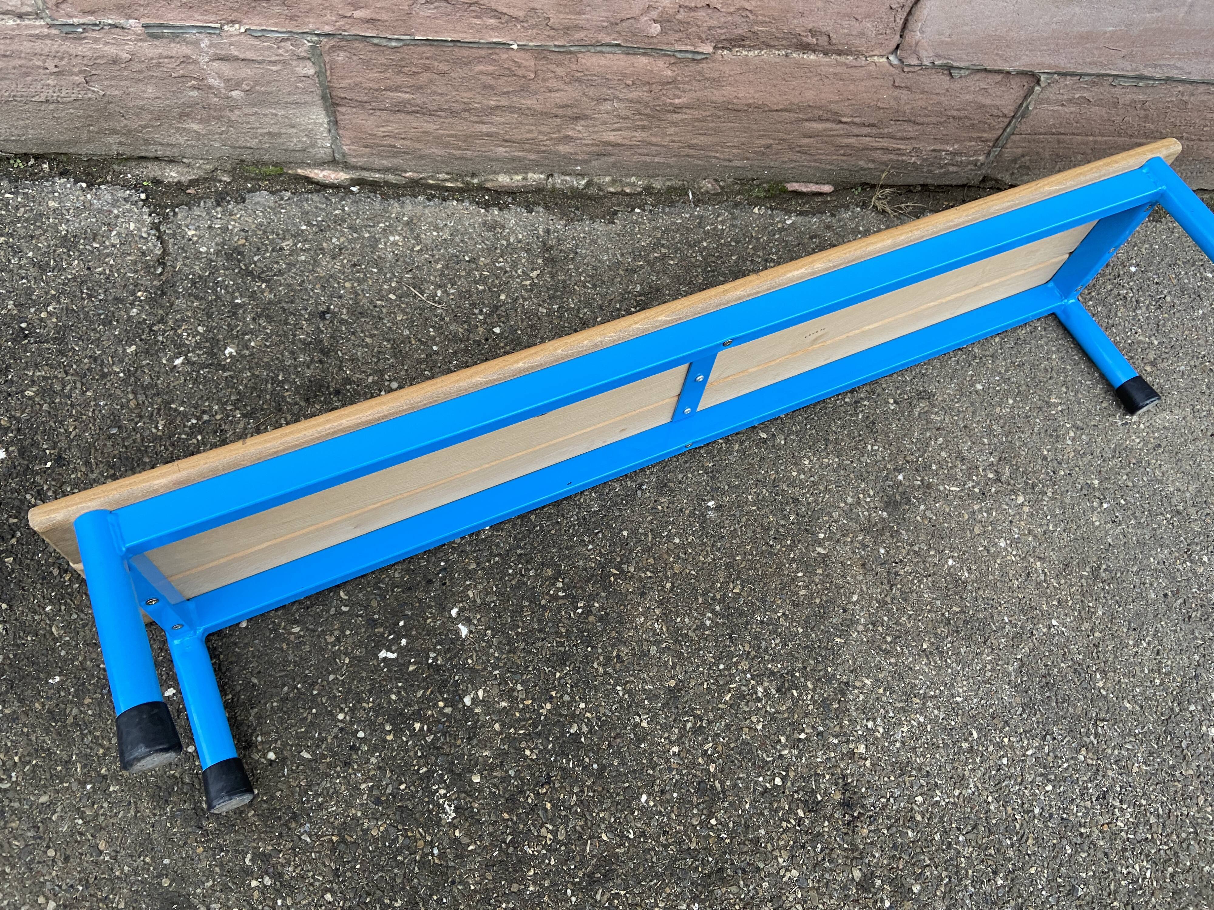 Industrial kindergarten bench Mullca 1980s