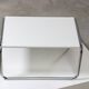 Bauhaus coffee table with chrome tubular frame and Formica top