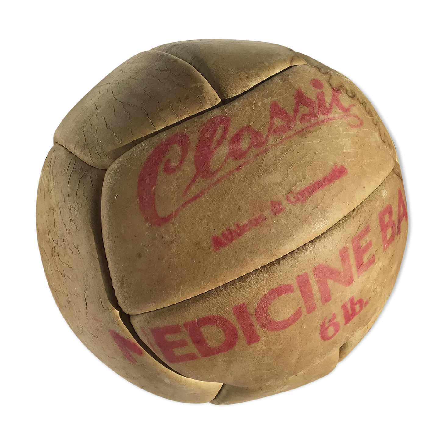 Medicine ball classic 2.7kg leather