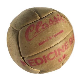 Medicine ball classic 2.7kg leather