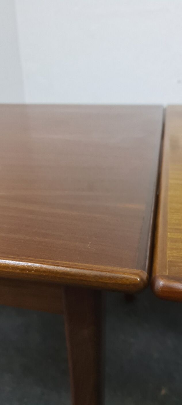 Vintage teak extendable dining table