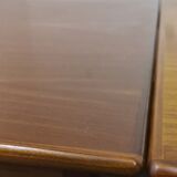 Vintage teak extendable dining table