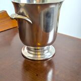 Silver-plated ice bucket Caviar Kaspia Paris - Goldsmiths of France